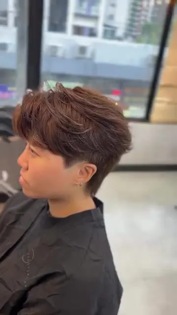 ##YuenLongHairSalon ##YuenLongHairstylist ##TexturePerm 髮型美甲作品