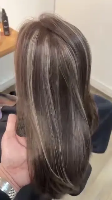 ##YuenLongHairStylist ##YuenLongHairSalon ##WaterGlowHairColoring 髮型美甲作品