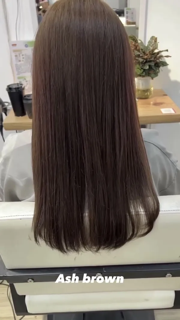 ##TeaWoodTones ##YuenLongHairSalon ##YuenLongHairstylist 髮型美甲作品