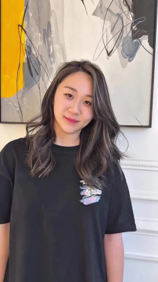 ##FemaleHairstylist ##PeggySpecialBlendDye ##YuenLongHairSalon 髮型美甲作品