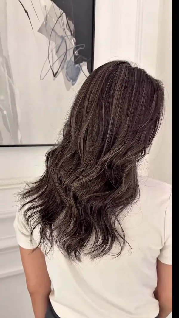 ##FemaleHairStylist ##PeggySpecialBlendColor ##YuenLongHairSalon 髮型美甲作品