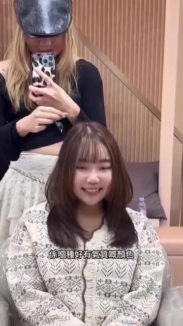 ##TsuenWanFemaleHairStylist ##HongKongHairStylist ##HongKongHaircutAndColorRecommendation 髮型美甲作品