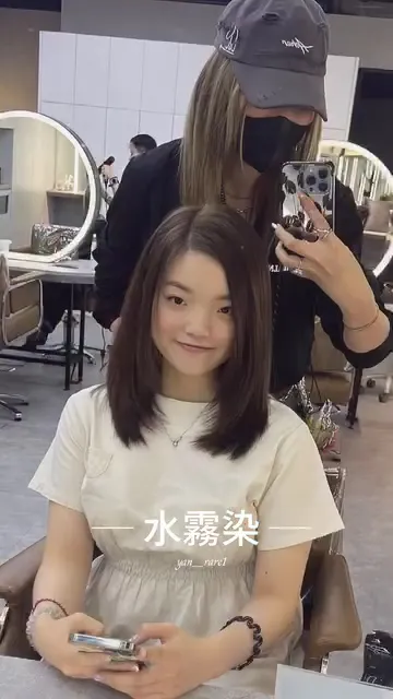 ##TsuenWanHairSalon ##TsuenWanHairstylist ##TsuenWanFemaleHairstylist 髮型美甲作品