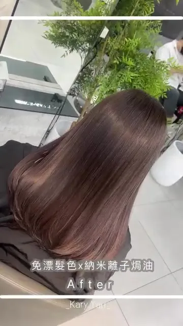 ##FemaleHairdresser ##TsimShaTsuiHairSalon ##NoBleachHairColor 髮型美甲作品