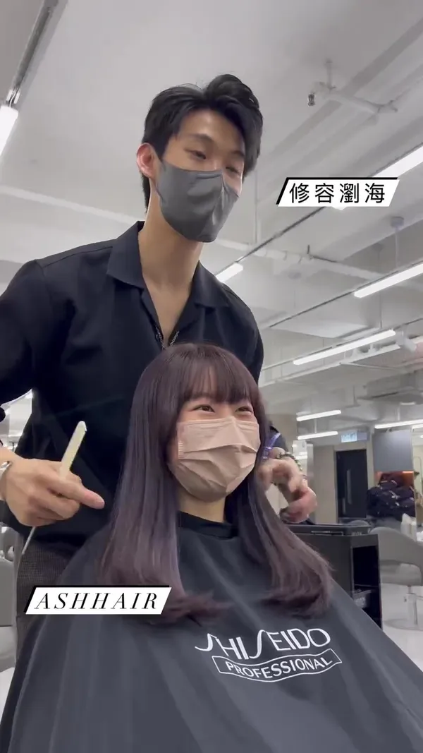 ##hair ##b5 ##live 髮型美甲作品