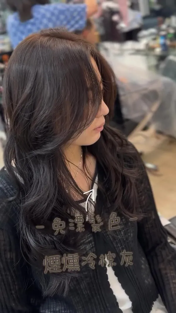 ##TsimShaTsuiHairStylist ##KoreanStyleHairColor ##NoBleachHairColor 髮型美甲作品