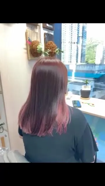 mirai_samantha.00._ ##hair ##ash ##orange 髮型美甲作品