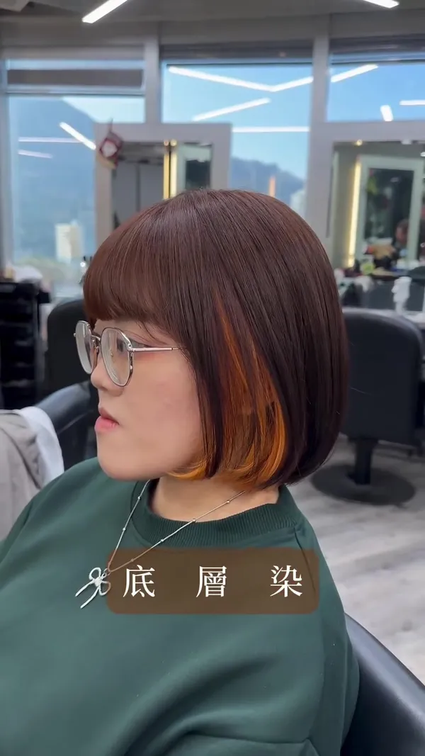 ##HairColoring ##paimore ##StraighteningTreatment 髮型美甲作品