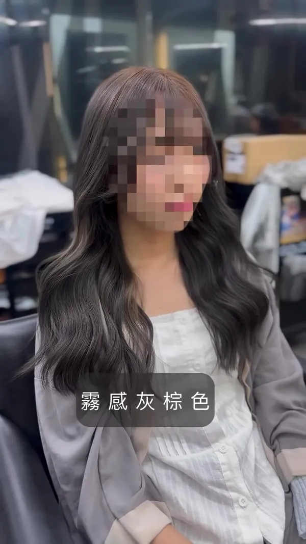 ##MistyAshBrown ##HairColoring ##paimore 髮型美甲作品