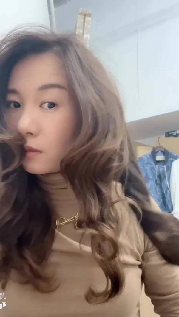 ##YuenLongFemaleHairStylist ##balayage ##KoreanStylePerm 髮型美甲作品