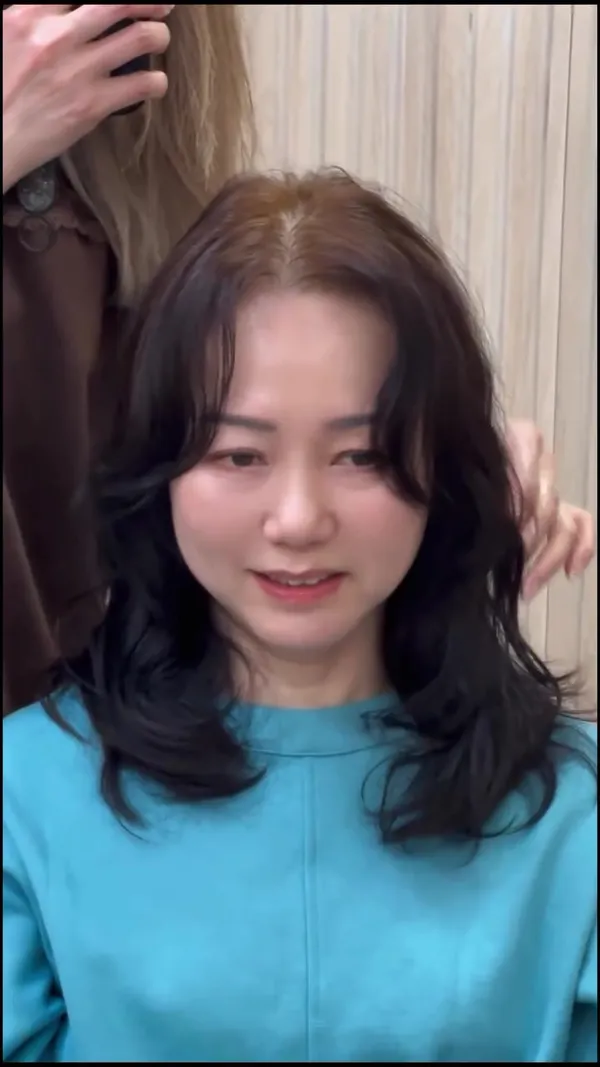 ##anita韓系波紋卷 ##沙田女髮型師anita ##韓式電髮 髮型美甲作品