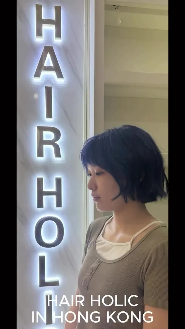 ##Tsim ##Haircut ##Korean 髮型美甲作品