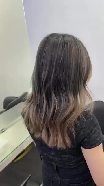 ##BALAYAGE ##secret_balayage_gradient_hair_coloring_series ##secret_balayage 髮型美甲作品