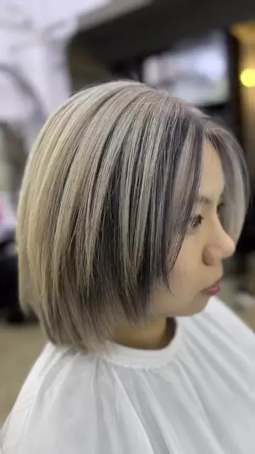 ##secret_dual ##secret_dual ##secret_bleach_dye_series 髮型美甲作品