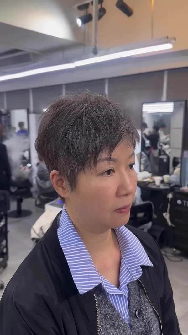 ##hairstyle ##hairstylist ##haircolor 髮型美甲作品