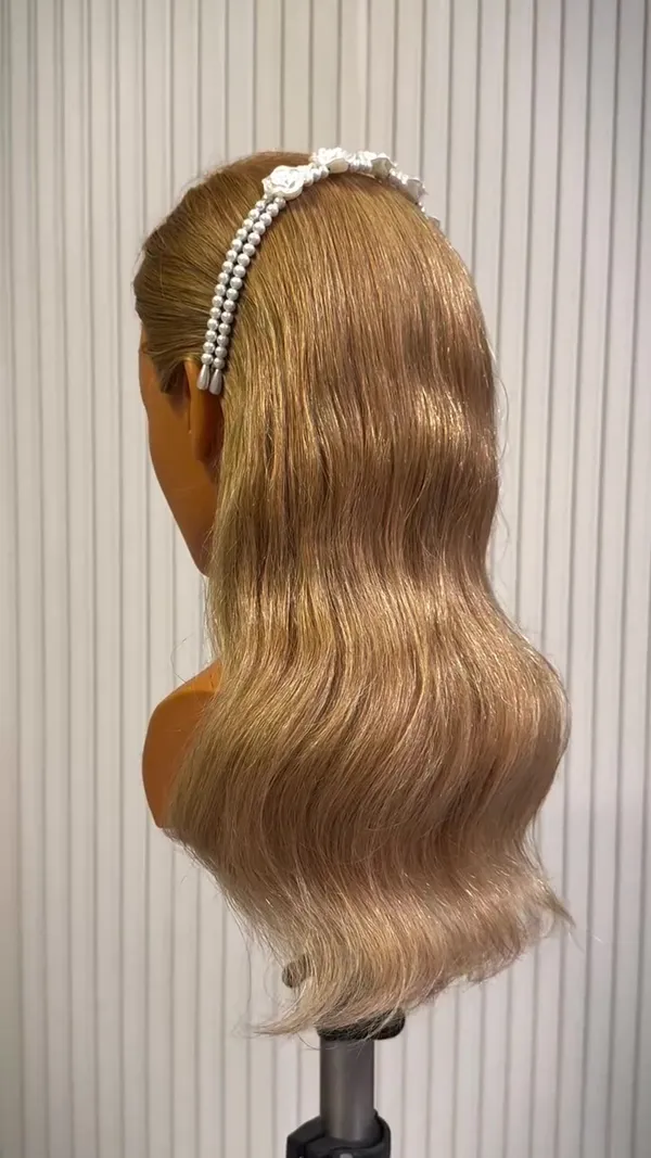 ##hollywoodwaves ##hairstyling 髮型美甲作品
