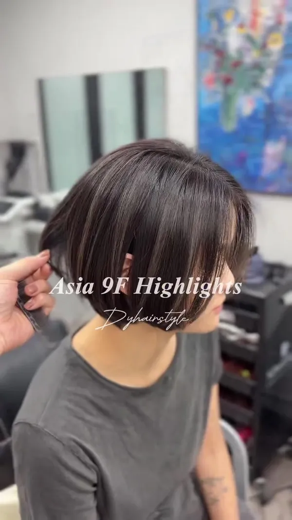 ##derekyiphair ##hairbyderekyip ##hongkonghairstylist 髮型美甲作品