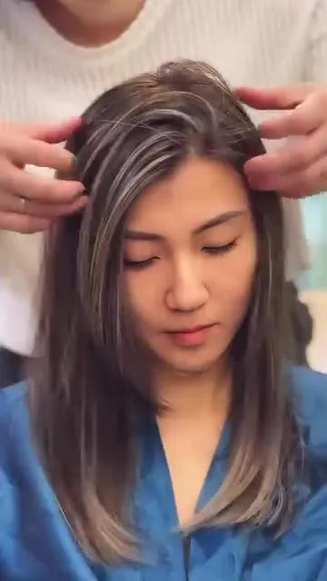 wayneli_hair ##waynelihair ##ashblondehighlights ##CentralHairSalon 髮型美甲作品