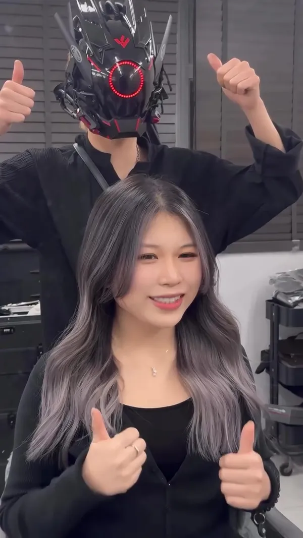 ##巴黎畫染 ##balayage ##漸變染髮 髮型美甲作品