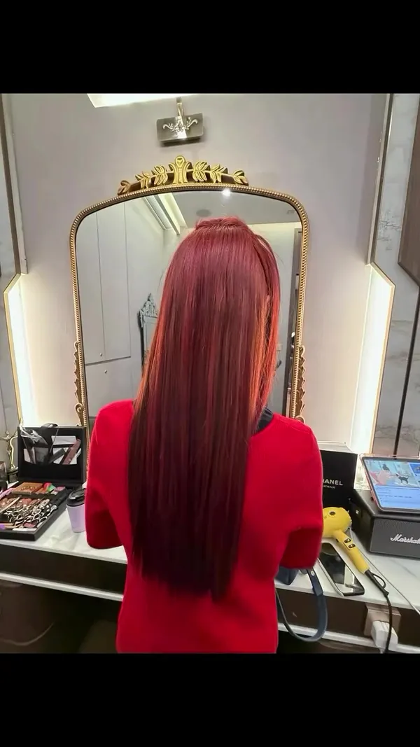 ##HongKongCelebrityHairstylist ##suecheung ##haircoloring 髮型美甲作品