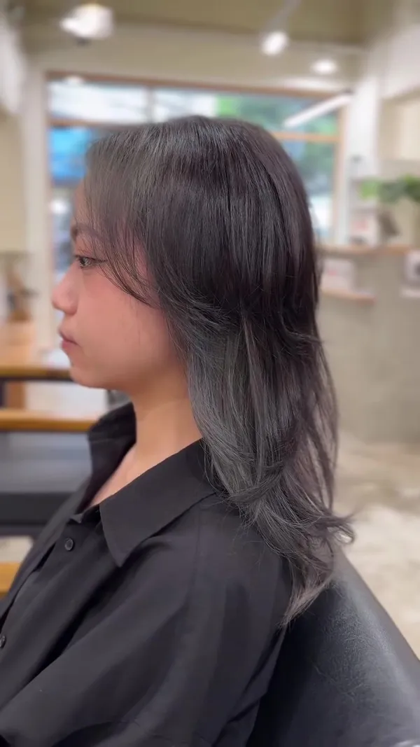 ##yokochan ##YuenLongFemaleHairStylist ##hairmoe 髮型美甲作品