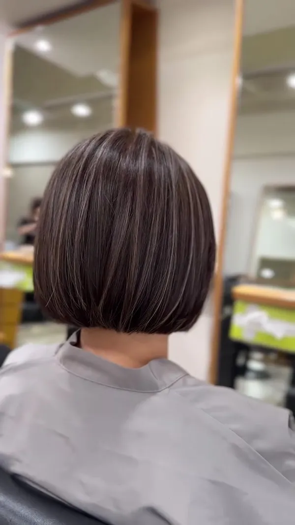 ##yokochan ##YuenLongFemaleHairStylist ##hairmoe 髮型美甲作品
