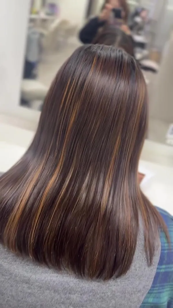 ##goldilocks ##straighteningtreatment ##tsimshatsuihairsalon 髮型美甲作品