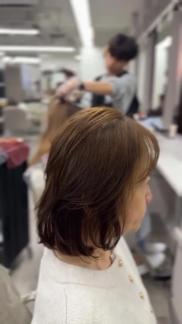 ##goldilocks ##HongKongStyleLayeredPerm ##MorganPerm 髮型美甲作品