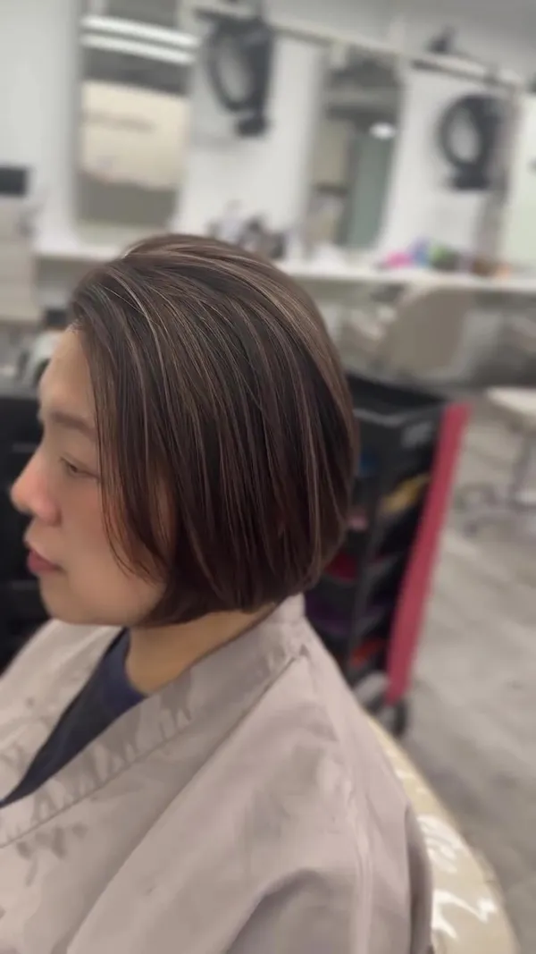 ##Balayage ##MilkTeaHairColor ##TsimShaTsuiHairSalon 髮型美甲作品
