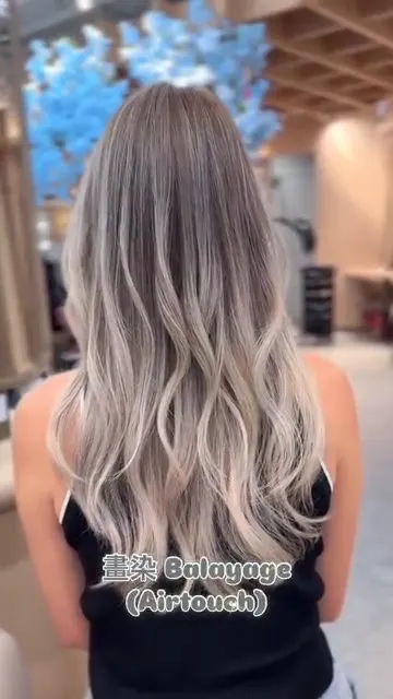 ##Airtouch ##HairstylistDaily ##HongKongSalon 髮型美甲作品