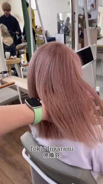 ##染髮 ##漂染 ##漂髮 髮型美甲作品
