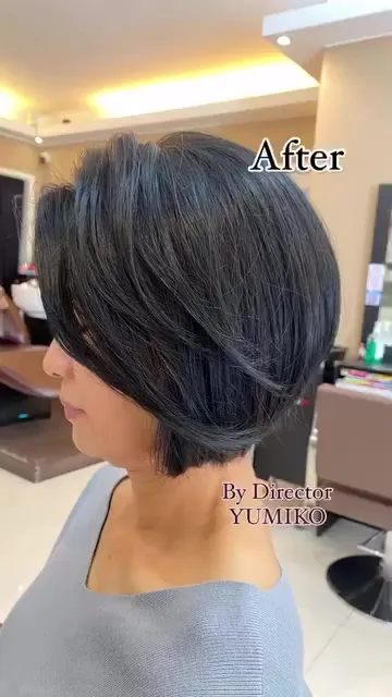 ##白髪 ##Japanesehairdresser ##hkhairstyle 髮型美甲作品