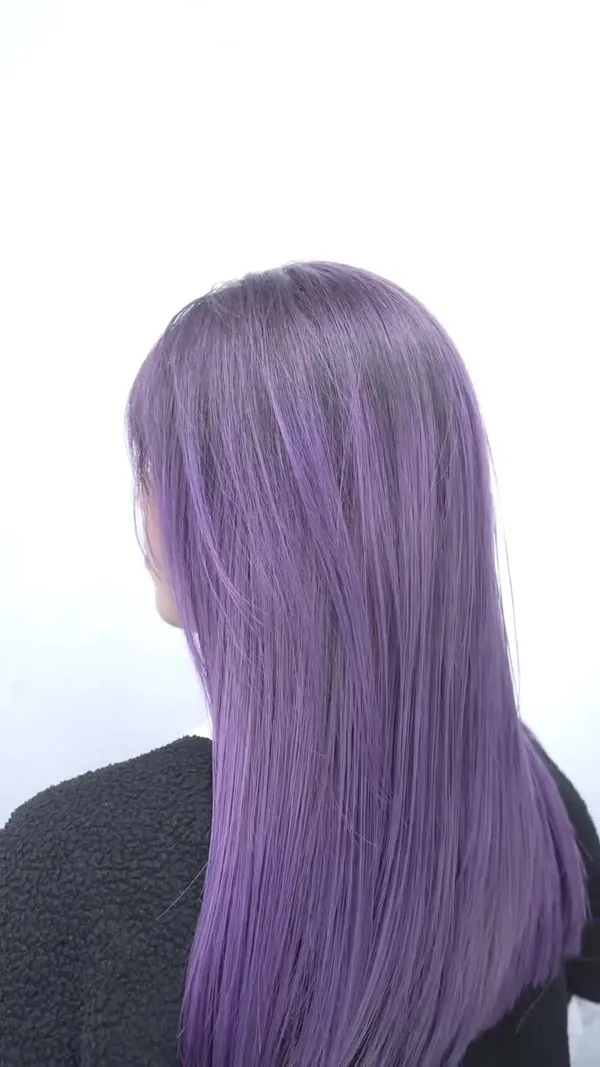 ##Lavender ##MongKokHairSalon ##HairBleaching 髮型美甲作品