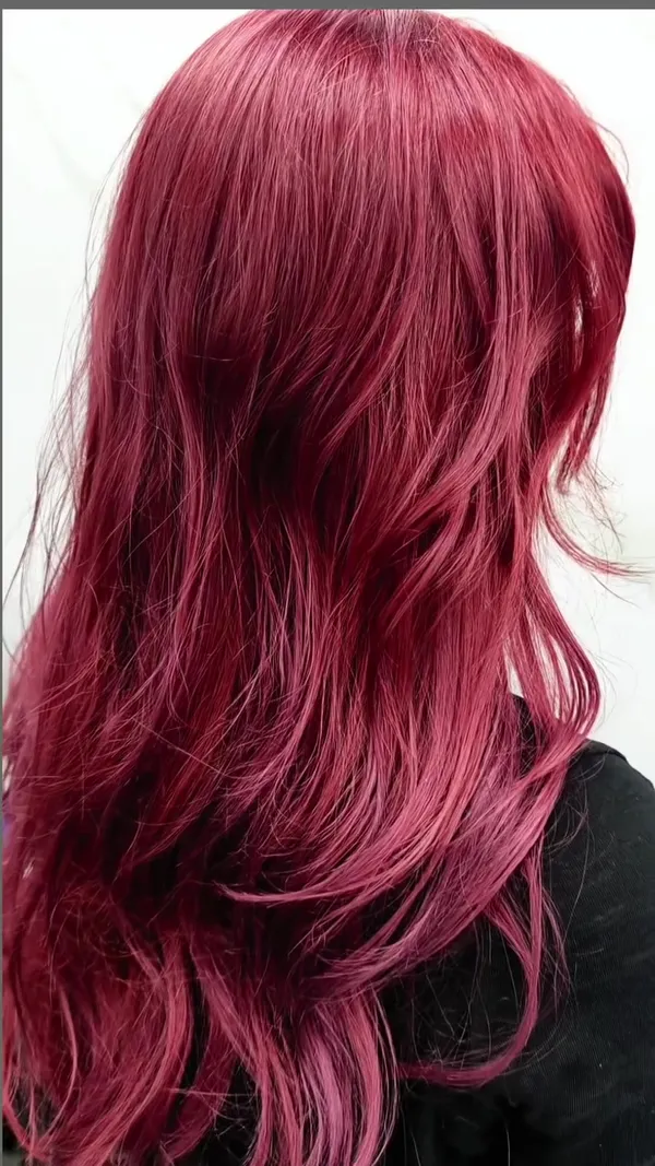 ##BleachingTouchUp ##Bleaching ##WatercolorDye 髮型美甲作品