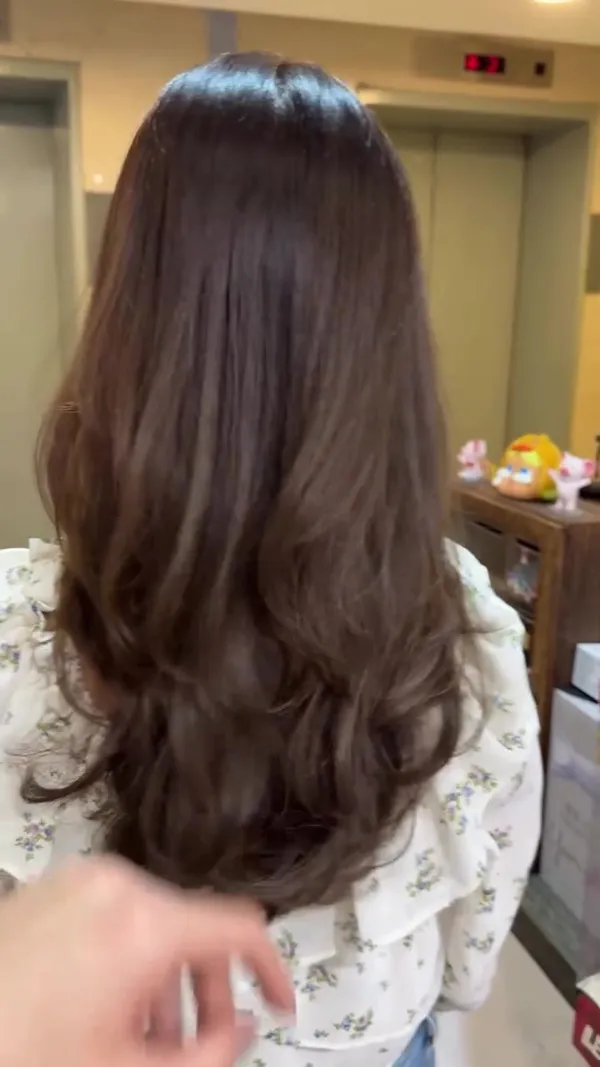 ##Perm ##HairColoring ##Haircut 髮型美甲作品