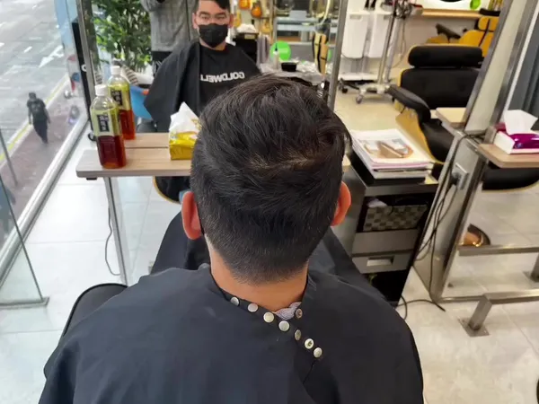 ##Perm ##Color ##Haircut 髮型美甲作品