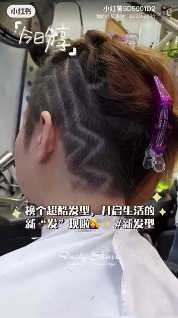 ##Wong ##cyberhair_Thomas ##Perm 髮型美甲作品
