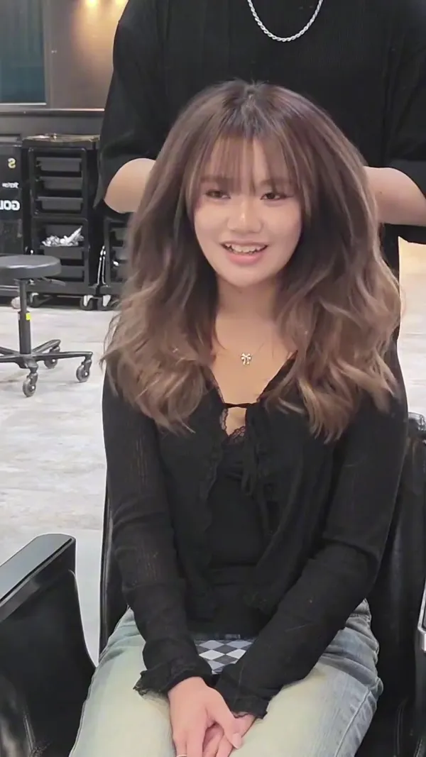 ##jessiphair ##gradienthaircolor ##glowingskincolorhair 髮型美甲作品