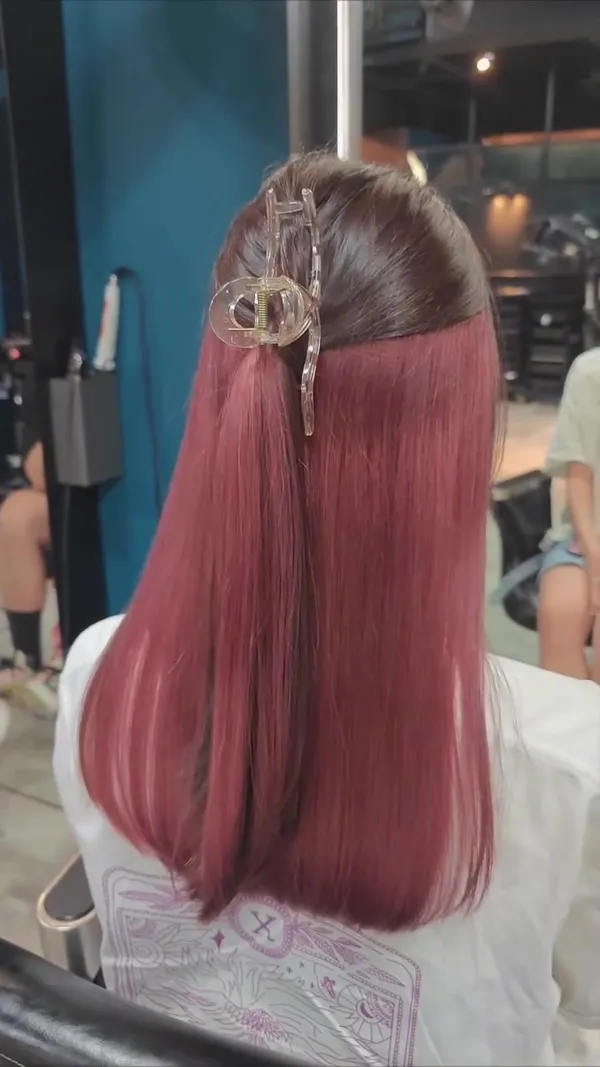 ##jessiphair ##waterglowhairdye ##hairstylistrecommended 髮型美甲作品