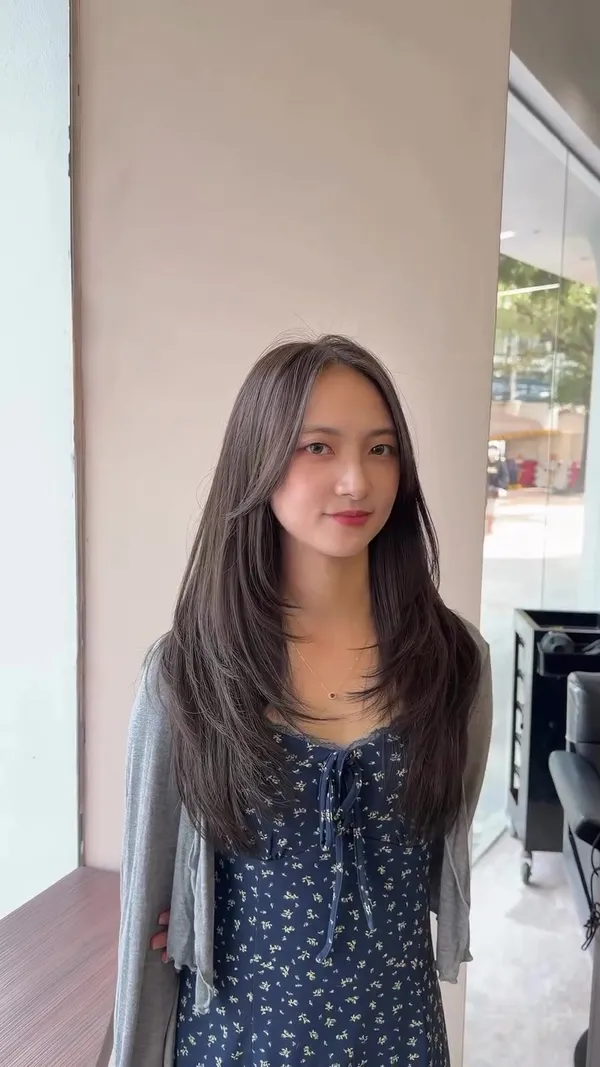 ##YuenLongHaircut ##YuenLongHairSalon ##YuenLongHairstylist 髮型美甲作品