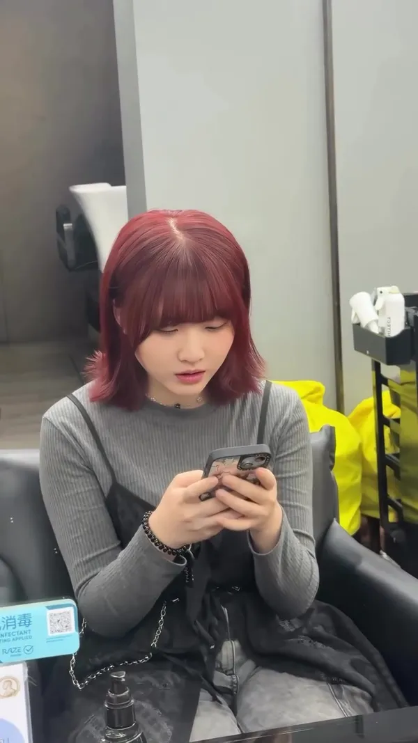 ##No ##ZodiacYearHairColor ##FortuneBoostingHairDye 髮型美甲作品