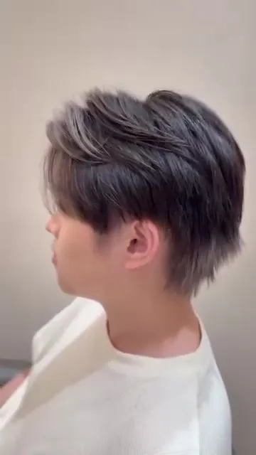 ##女髮型師作品 ##漂染 ##男士染髮漂髮 髮型美甲作品