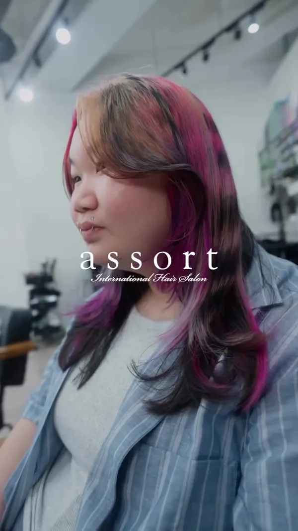 ##hairconsultation ##hairtransformation ##raccoonhair 髮型美甲作品