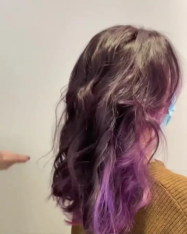 misalon_exsq ##hairstyles ##hair ##haircolor 髮型美甲作品