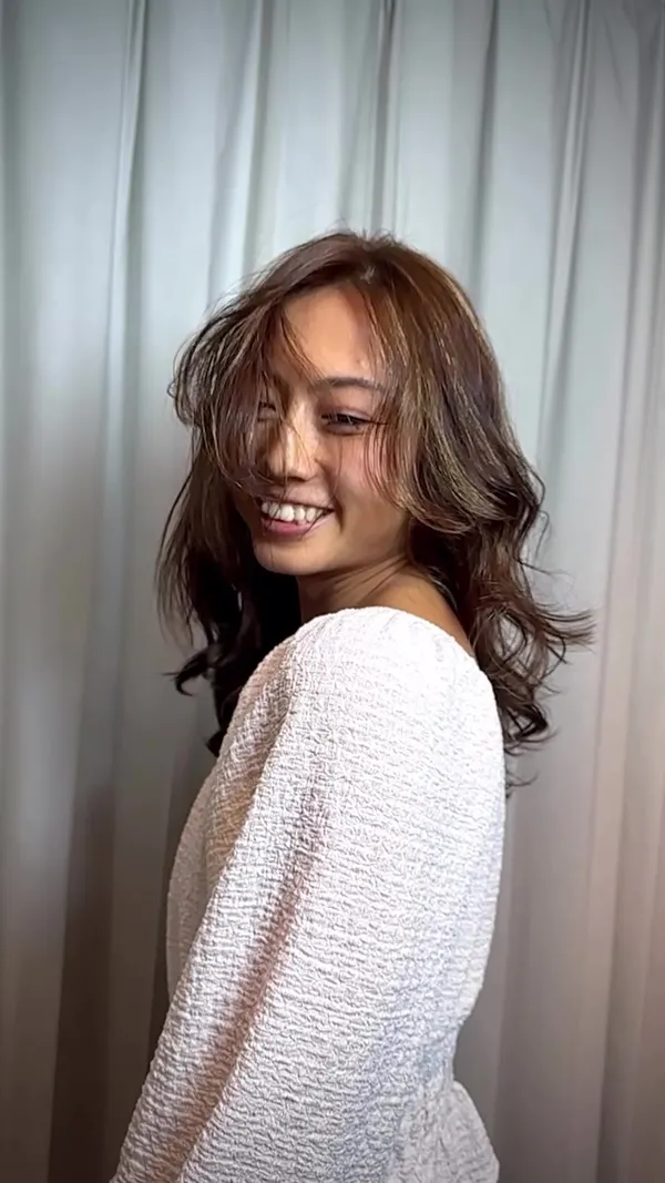 ##HongKongHairStyling ##KoreanHairPerm ##HairTextureCare 髮型美甲作品