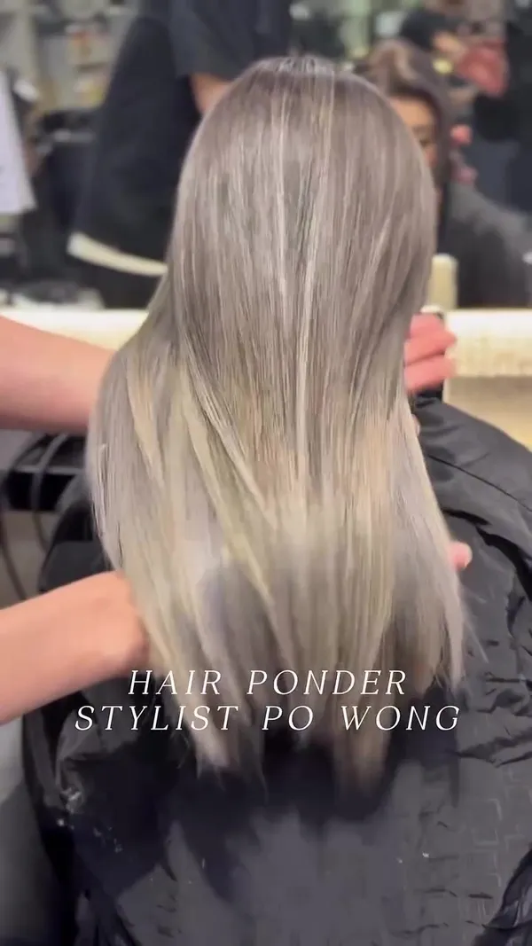 ##balayage ##巴黎画染 ##荃湾发型屋 髮型美甲作品