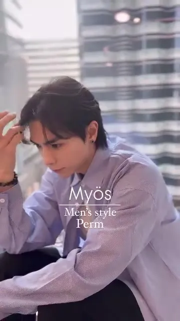 ##StylingPerm ##MensHairstyle ##MensStyling 髮型美甲作品