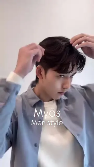 ##男士髮型 ##自然捲 髮型美甲作品