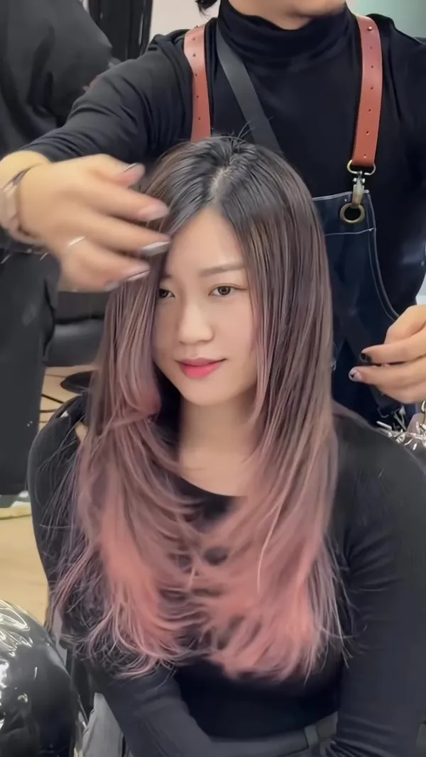 ##HairDye ##hkbalayage ##kayobalayage 髮型美甲作品