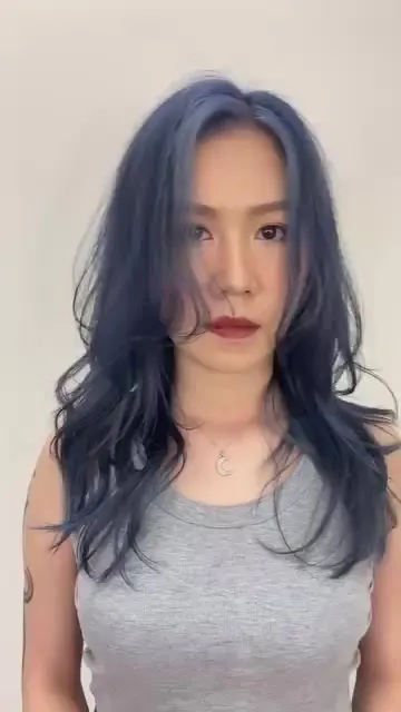 ##女髮型師 ##男士電髮 ##咖哩姐姐style 髮型美甲作品
